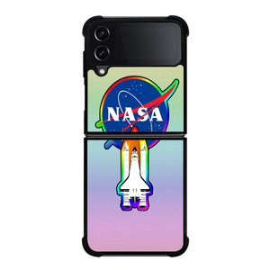 NASA COLOR FULL LOGO Samsung Galaxy Z FLip4 5G Case Cover