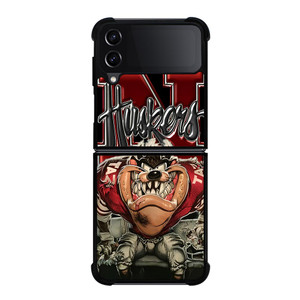NEBRASKA CORNUSKERS TAZ Samsung Galaxy Z FLip4 5G Case Cover