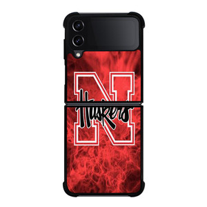 NEBRASKA HUSKERS FOOTBALL Samsung Galaxy Z FLip4 5G Case Cover NEBRASKA HUSKERS FOOTBALL Samsung Galaxy Z FLip4 5G Case Cover