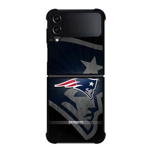 NEW ENGLAND PATRIOTS METAL LOGO Samsung Galaxy Z FLip4 5G Case Cover