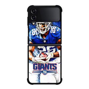 NEW YORK GIANTS NY SAQUON BARKLEY NFL Samsung Galaxy Z FLip4 5G Case Cover NEW YORK GIANTS NY SAQUON BARKLEY NFL Samsung Galaxy Z FLip4 5G Case Cover