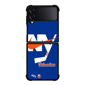 NEW YORK ISLANDER NHL NIKE Samsung Galaxy Z FLip4 5G Case Cover NEW YORK ISLANDER NHL NIKE Samsung Galaxy Z FLip4 5G Case Cover