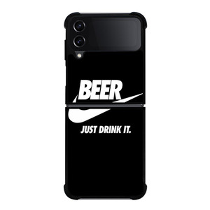NIKE BEER FUNNY Samsung Galaxy Z FLip4 5G Case Cover NIKE BEER FUNNY Samsung Galaxy Z FLip4 5G Case Cover