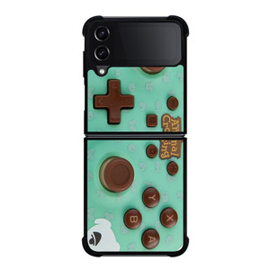 NINTENDO CONTROLLER ANIMAL CROSSING Samsung Galaxy Z FLip4 5G Case Cover