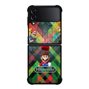NINTENDO SWITCH GAME COLLECTION Samsung Galaxy Z FLip4 5G Case Cover