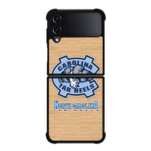 NORTH CAROLINA TAR HEELS WOODEN LOGO Samsung Galaxy Z FLip4 5G Case Cover