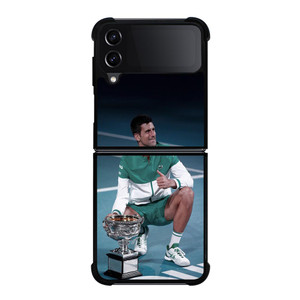 NOVAK DJOKOVIC NOLE CHAMPIONS Samsung Galaxy Z FLip4 5G Case Cover NOVAK DJOKOVIC NOLE CHAMPIONS Samsung Galaxy Z FLip4 5G Case Cover