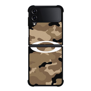 OAKLEY BROWN CAMO WALLPAPER Samsung Galaxy Z FLip4 5G Case Cover