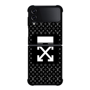 OFF WHITE LOUIS VUITTON Samsung Galaxy Z FLip4 5G Case Cover OFF WHITE LOUIS VUITTON Samsung Galaxy Z FLip4 5G Case Cover