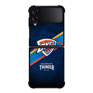 OKLAHOMA CITY THUNDER NBA SYMBOL Samsung Galaxy Z FLip4 5G Case Cover