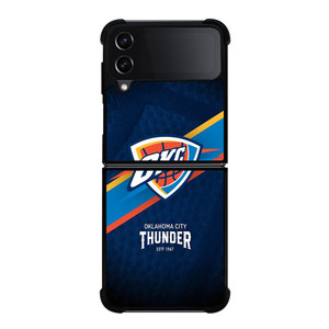 OKLAHOMA CITY THUNDER NBA TEAM Samsung Galaxy Z FLip4 5G Case Cover OKLAHOMA CITY THUNDER NBA TEAM Samsung Galaxy Z FLip4 5G Case Cover