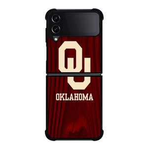 OKLAHOMA SOONERS WOODEN LOGO Samsung Galaxy Z FLip4 5G Case Cover OKLAHOMA SOONERS WOODEN LOGO Samsung Galaxy Z FLip4 5G Case Cover