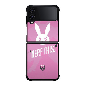 OVERWATCH D.VA NERF THIS Samsung Galaxy Z FLip4 5G Case Cover OVERWATCH D.VA NERF THIS Samsung Galaxy Z FLip4 5G Case Cover