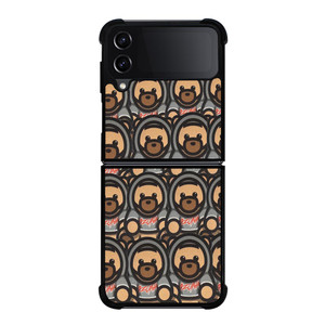 OZUNA BEAR PATTERN Samsung Galaxy Z FLip4 5G Case Cover OZUNA BEAR PATTERN Samsung Galaxy Z FLip4 5G Case Cover