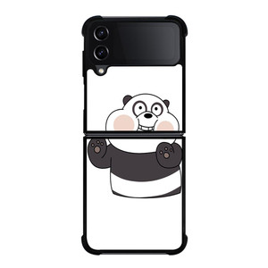 PANDA WE BARE BEARS Samsung Galaxy Z FLip4 5G Case Cover PANDA WE BARE BEARS Samsung Galaxy Z FLip4 5G Case Cover