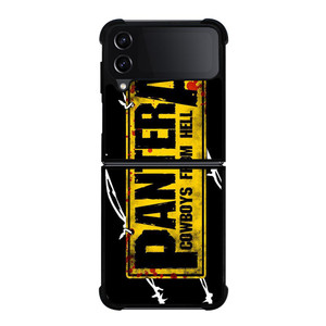 PANTERA COWBOYS FROM HELL Samsung Galaxy Z FLip4 5G Case Cover PANTERA COWBOYS FROM HELL Samsung Galaxy Z FLip4 5G Case Cover