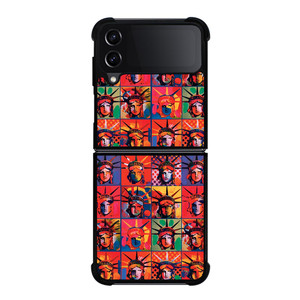 PETER MAX LIBERTY STATUE Samsung Galaxy Z FLip4 5G Case Cover