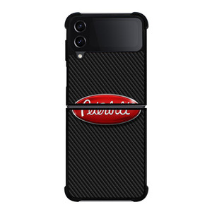 PETERBILT TRUCK LOGO CARBON Samsung Galaxy Z FLip4 5G Case Cover PETERBILT TRUCK LOGO CARBON Samsung Galaxy Z FLip4 5G Case Cover
