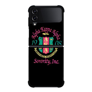 PINK AND GREEN AKA LOGO Samsung Galaxy Z FLip4 5G Case Cover
