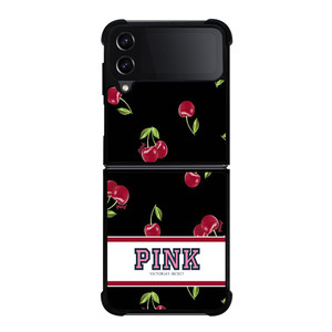PINK VICTORIA'S SECRET CHERRY Samsung Galaxy Z FLip4 5G Case Cover PINK VICTORIA'S SECRET CHERRY Samsung Galaxy Z FLip4 5G Case Cover
