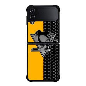 PITTSBURGH PENGUINS NHL TEAM Samsung Galaxy Z FLip4 5G Case Cover PITTSBURGH PENGUINS NHL TEAM Samsung Galaxy Z FLip4 5G Case Cover