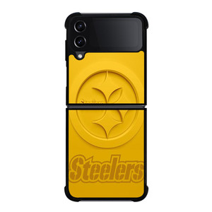 PITTSBURGH STEELERS YELLOW CRAFT Samsung Galaxy Z FLip4 5G Case Cover