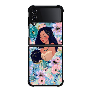 POCAHONTAS FLORAL Samsung Galaxy Z FLip4 5G Case Cover POCAHONTAS FLORAL Samsung Galaxy Z FLip4 5G Case Cover