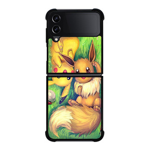 POKEMON EEVEE AND PIKACHU Samsung Galaxy Z FLip4 5G Case Cover