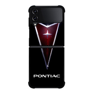 PONTIAC CAR GLOWING LOGO Samsung Galaxy Z FLip4 5G Case Cover PONTIAC CAR GLOWING LOGO Samsung Galaxy Z FLip4 5G Case Cover