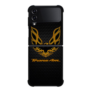 PONTIAC TRANS AM FIREBIRD METAL LOGO Samsung Galaxy Z FLip4 5G Case Cover PONTIAC TRANS AM FIREBIRD METAL LOGO Samsung Galaxy Z FLip4 5G Case Cover