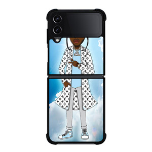 POP SMOKE RAPPER CARTOON Samsung Galaxy Z FLip4 5G Case Cover POP SMOKE RAPPER CARTOON Samsung Galaxy Z FLip4 5G Case Cover