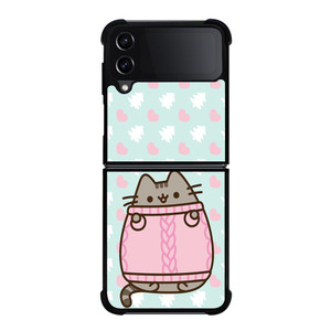PUSHEEN THE CAT KAWAII Samsung Galaxy Z FLip4 5G Case Cover PUSHEEN THE CAT KAWAII Samsung Galaxy Z FLip4 5G Case Cover