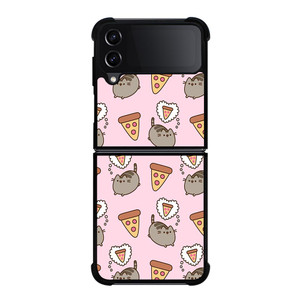 PUSHEEN THE CAT PIZZA Samsung Galaxy Z FLip4 5G Case Cover PUSHEEN THE CAT PIZZA Samsung Galaxy Z FLip4 5G Case Cover