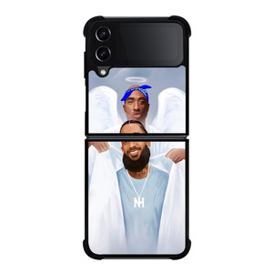 RIP NIPSEY HUSSLE Samsung Galaxy Z FLip4 5G Case Cover RIP NIPSEY HUSSLE Samsung Galaxy Z FLip4 5G Case Cover