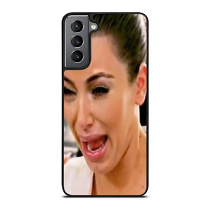 KIM KARDASHIAN UGLY CRYING FACE Samsung Galaxy S21 Plus Case