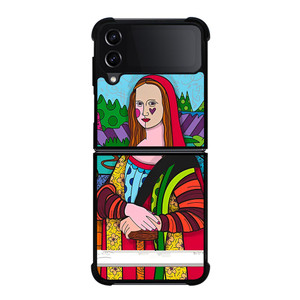 ROMERO BRITTO MONALISA Samsung Galaxy Z FLip4 5G Case Cover