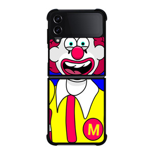 RONALD MCDONALDS MASCOT CARTOON Samsung Galaxy Z FLip4 5G Case Cover RONALD MCDONALDS MASCOT CARTOON Samsung Galaxy Z FLip4 5G Case Cover