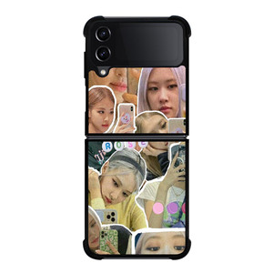 ROSE BLACKPINK AESTHETIC COLLAGE Samsung Galaxy Z FLip4 5G Case Cover ROSE BLACKPINK AESTHETIC COLLAGE Samsung Galaxy Z FLip4 5G Case Cover