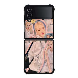 ROSE BLACKPINK CUTE COLLAGE Samsung Galaxy Z FLip4 5G Case Cover ROSE BLACKPINK CUTE COLLAGE Samsung Galaxy Z FLip4 5G Case Cover