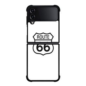 ROUTE 66 HISTORICAL STREET LOGO Samsung Galaxy Z FLip4 5G Case Cover