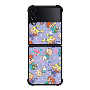 RUGRATS CARTOON COLLAGE Samsung Galaxy Z FLip4 5G Case Cover RUGRATS CARTOON COLLAGE Samsung Galaxy Z FLip4 5G Case Cover