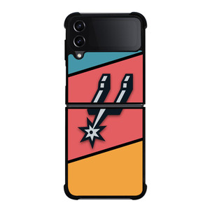 SAN ANTONIO SPURS COLORFUL LOGO Samsung Galaxy Z FLip4 5G Case Cover