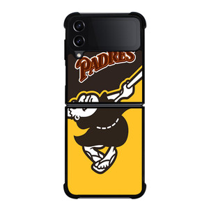 SAN DIEGO PADRES BASEBALL Samsung Galaxy Z FLip4 5G Case Cover SAN DIEGO PADRES BASEBALL Samsung Galaxy Z FLip4 5G Case Cover