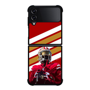 San Francisco 49ers STRIPS NFL Samsung Galaxy Z FLip4 5G Case Cover San Francisco 49ers STRIPS NFL Samsung Galaxy Z FLip4 5G Case Cover