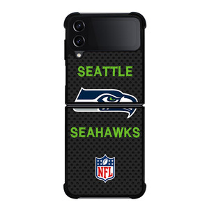 SEATTLE SEAHAWKS NFL Samsung Galaxy Z FLip4 5G Case Cover SEATTLE SEAHAWKS NFL Samsung Galaxy Z FLip4 5G Case Cover