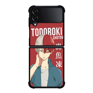SHOTO TODOROKI MY HERO ACADEMIA Samsung Galaxy Z FLip4 5G Case Cover SHOTO TODOROKI MY HERO ACADEMIA Samsung Galaxy Z FLip4 5G Case Cover