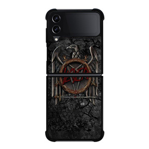 SLAYER METAL BAND EMBLEM Samsung Galaxy Z FLip4 5G Case Cover SLAYER METAL BAND EMBLEM Samsung Galaxy Z FLip4 5G Case Cover