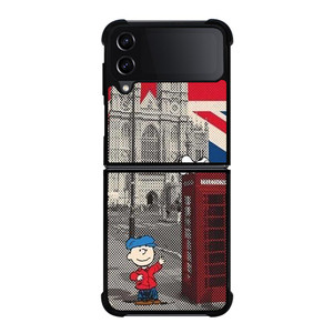 SNOOPY BOX TELEPHONE Samsung Galaxy Z FLip4 5G Case Cover SNOOPY BOX TELEPHONE Samsung Galaxy Z FLip4 5G Case Cover