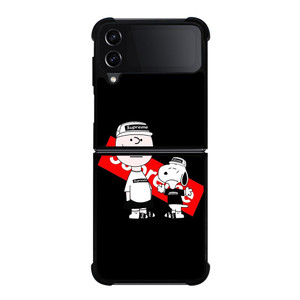 SNOOPY BROWN COOL SHIRT Samsung Galaxy Z FLip4 5G Case Cover SNOOPY BROWN COOL SHIRT Samsung Galaxy Z FLip4 5G Case Cover