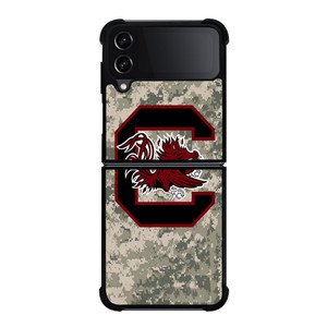 SOUTH CAROLINA GAMECOCKS CAMO LOGO Samsung Galaxy Z FLip4 5G Case Cover